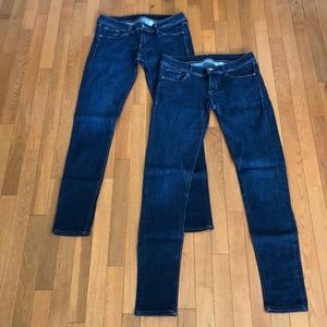 H&M Super Skinny Super Low Waist 30/34 Jeans